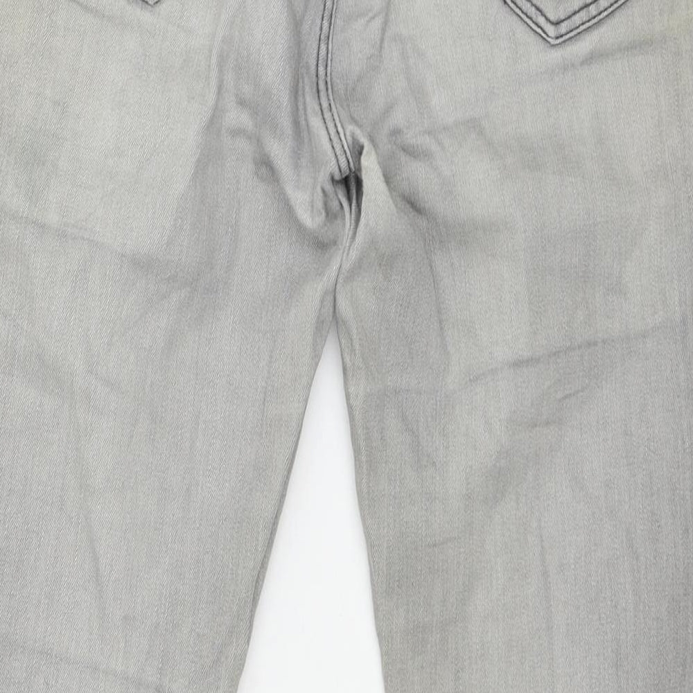 Lee Cooper Womens Grey Denim Skinny Jeans Size 30 in L25 in