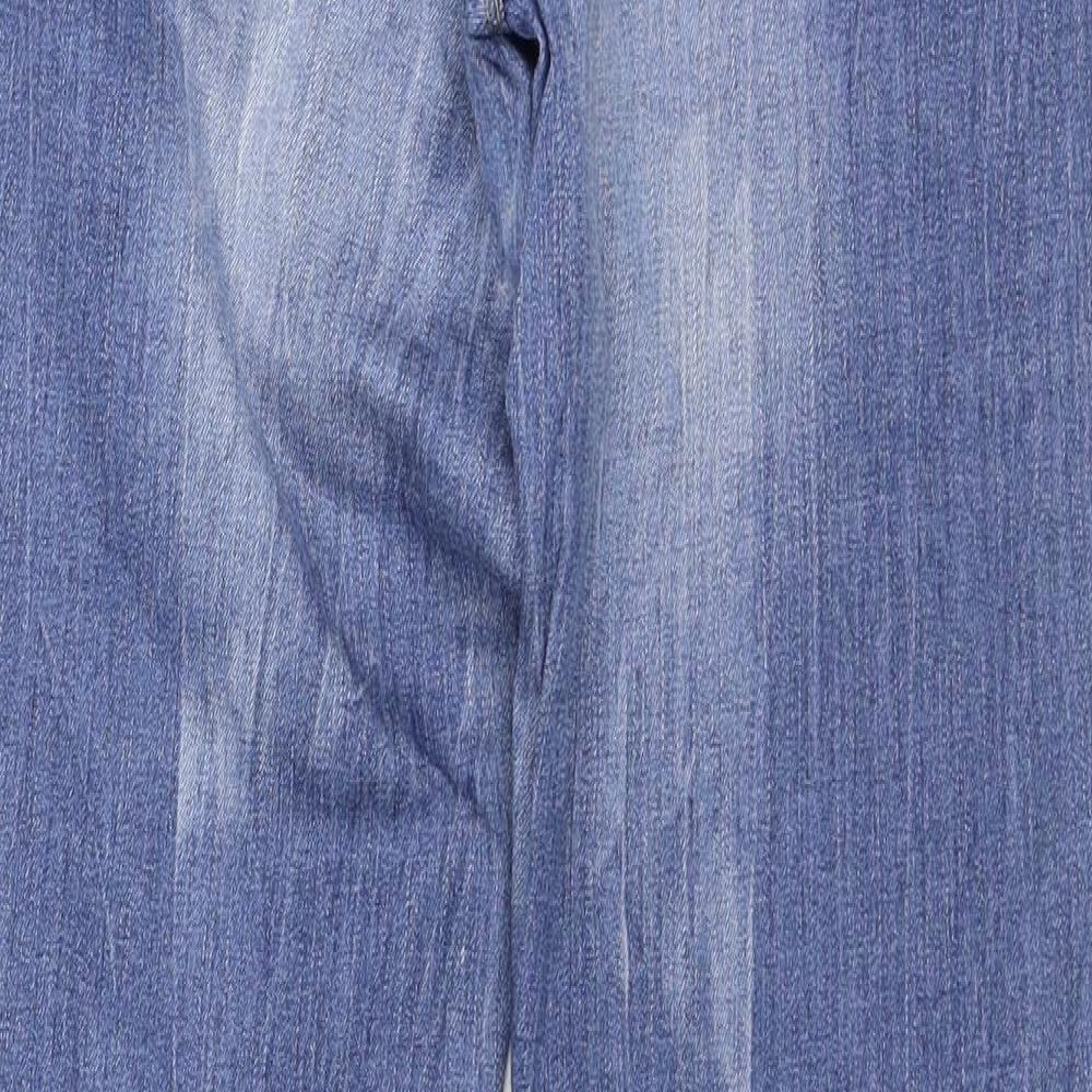 House Denim Womens Blue Denim Straight Jeans Size 28 in L30 in
