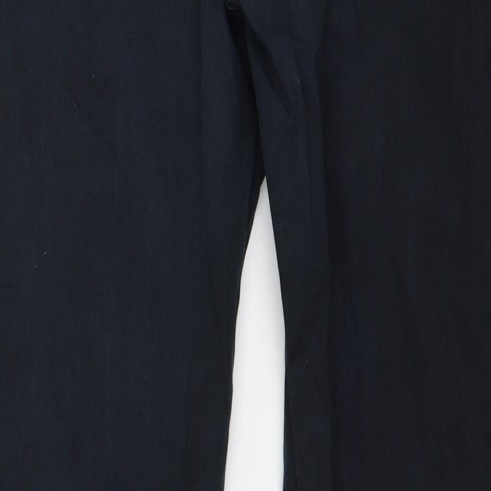 Pieces Womens Black Trousers Size 30 in L29 in