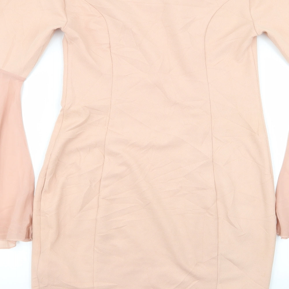 bodyflirt Womens Pink A-Line Size XS