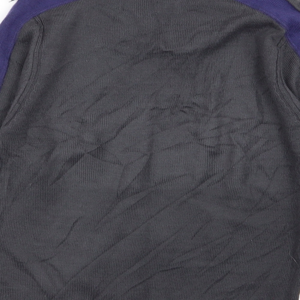 F&F Boys Multicoloured Striped Pullover Jumper Size 6-7 Years