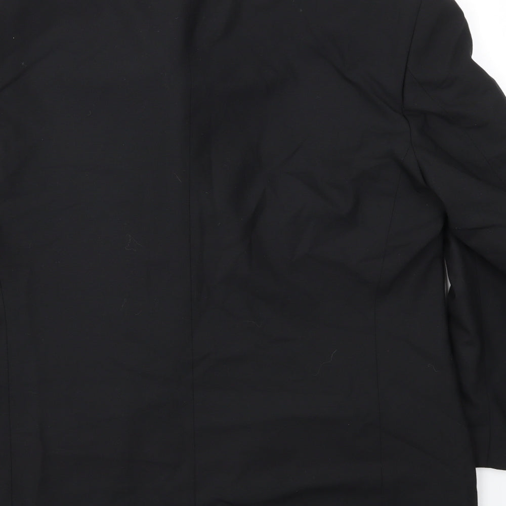 Marks & Spencer Mens Black Jacket Blazer Size 42