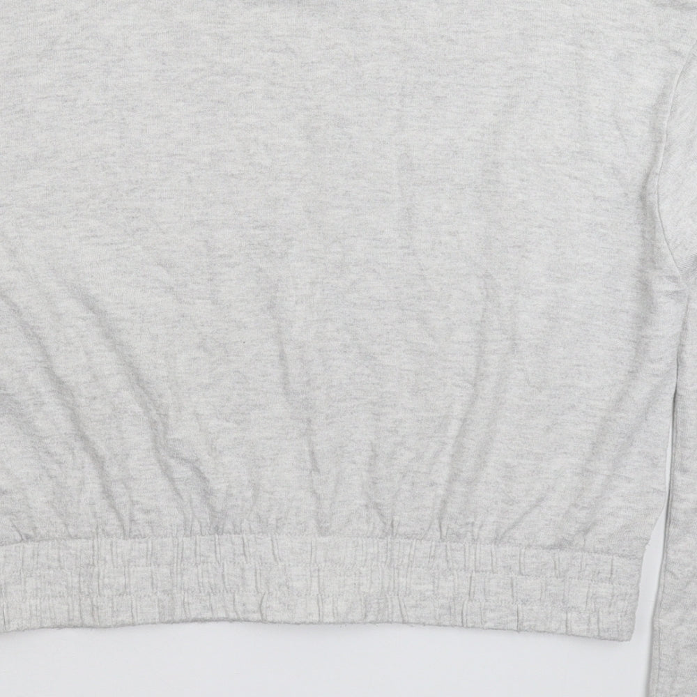 Primark Womens Grey Solid Top Pyjama Top Size 14