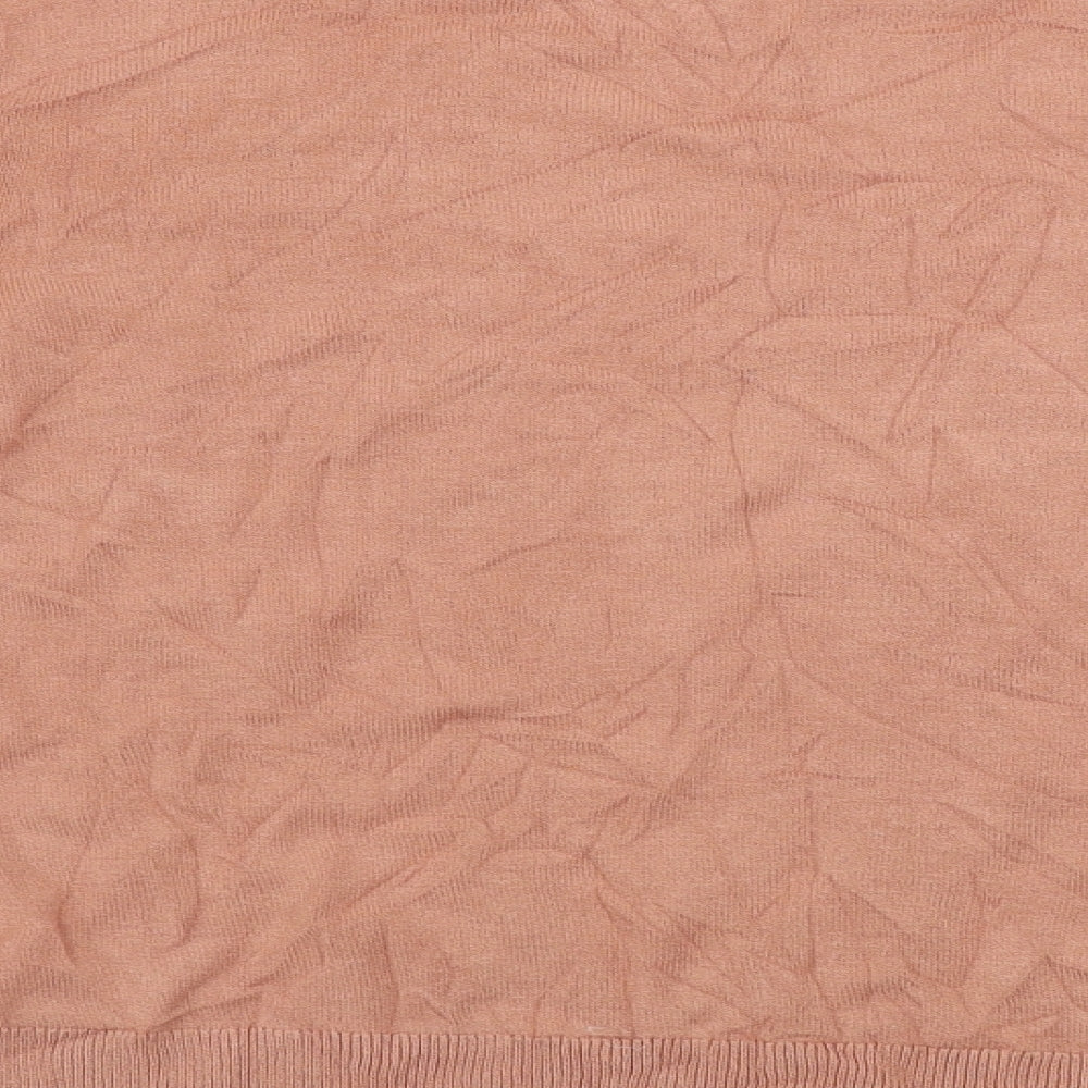 Marks & Spencer Womens Orange Pullover Jumper Size 12