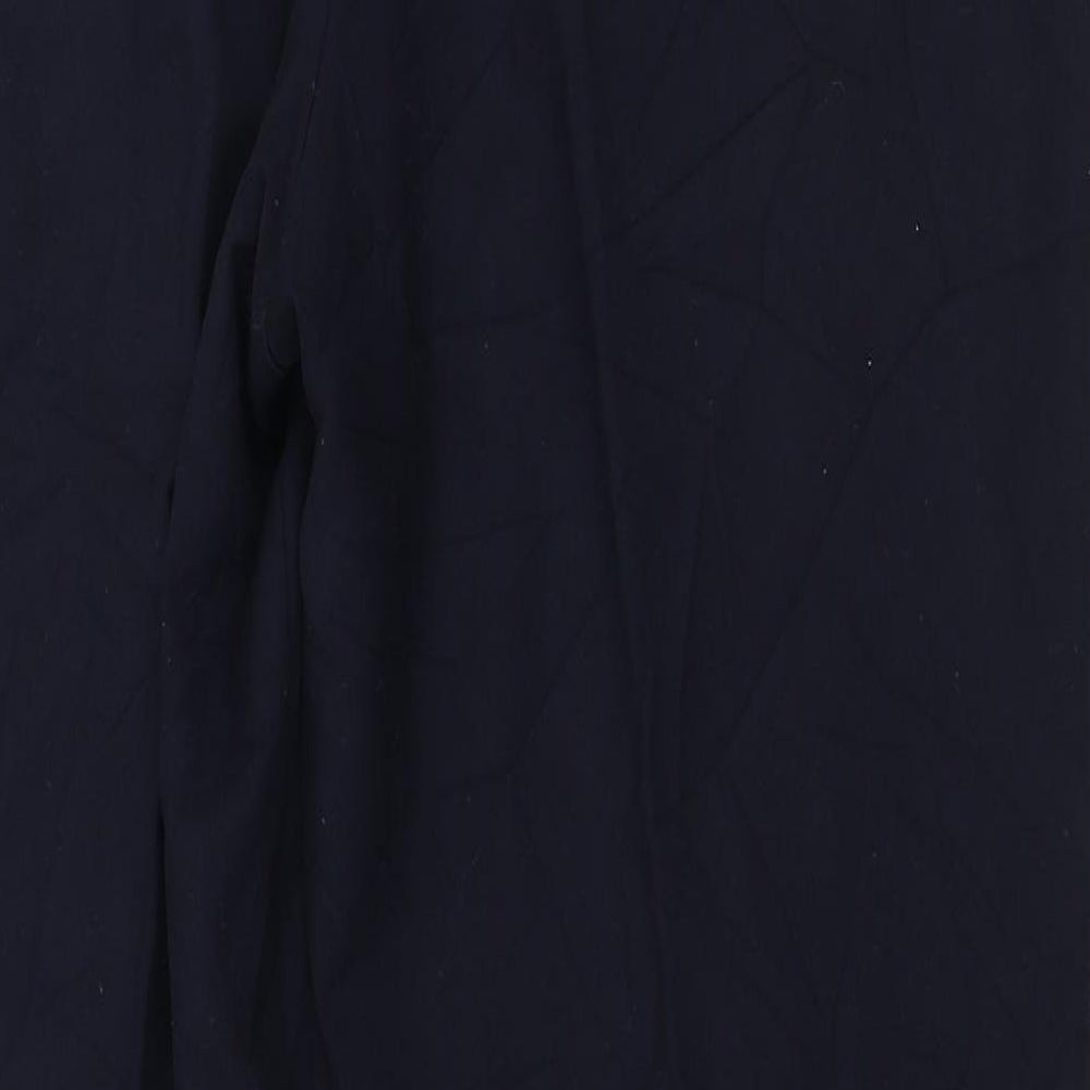 Preworn Womens Blue Trousers Size 12 L26 in