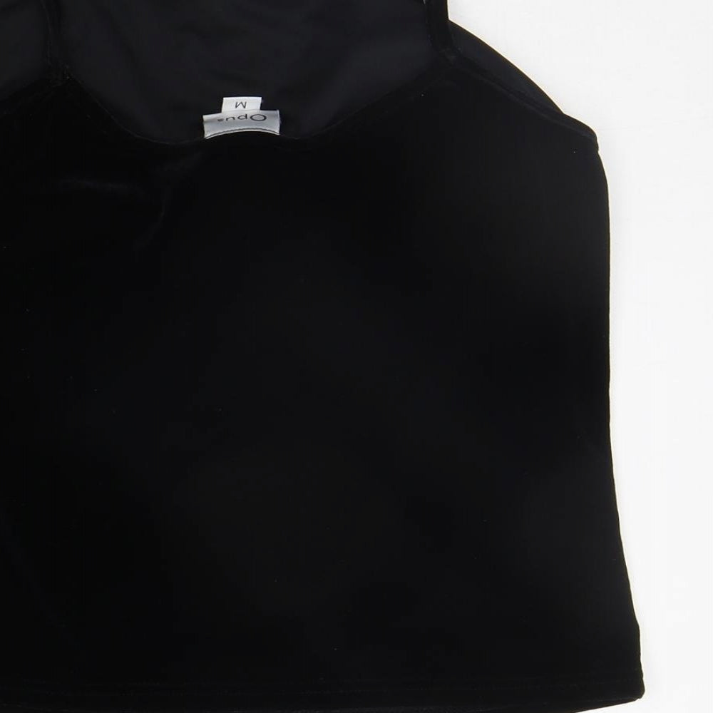 OPUS Womens Black Basic Tank Size M