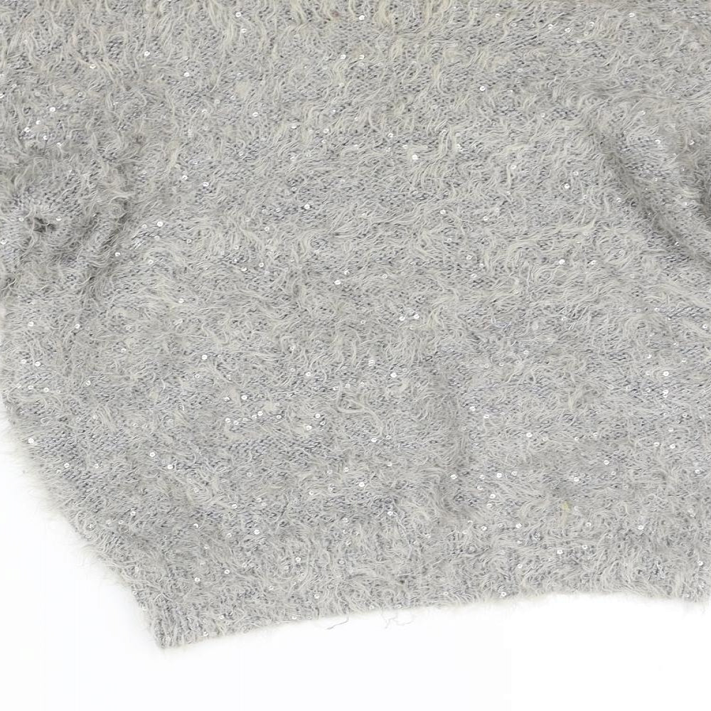 Select Womens Grey Pullover Jumper Size 14