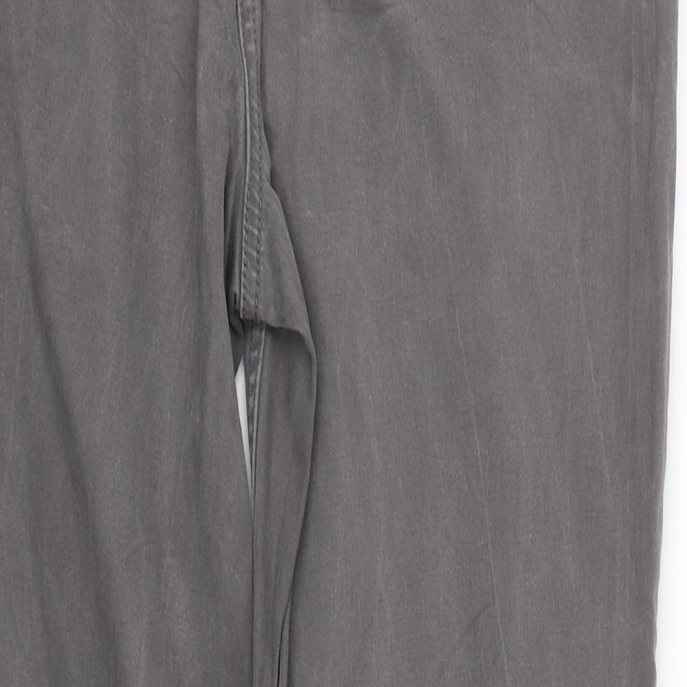 Marks & Spencer Womens Grey Trousers Size 12 L27.5 in