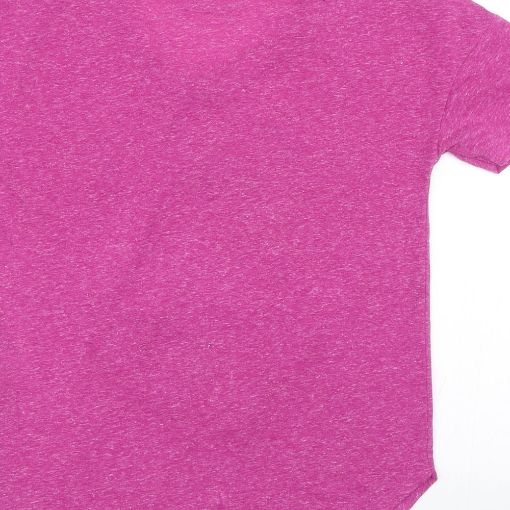Matalan Womens Purple Top Pyjama Top Size XS - Penguin