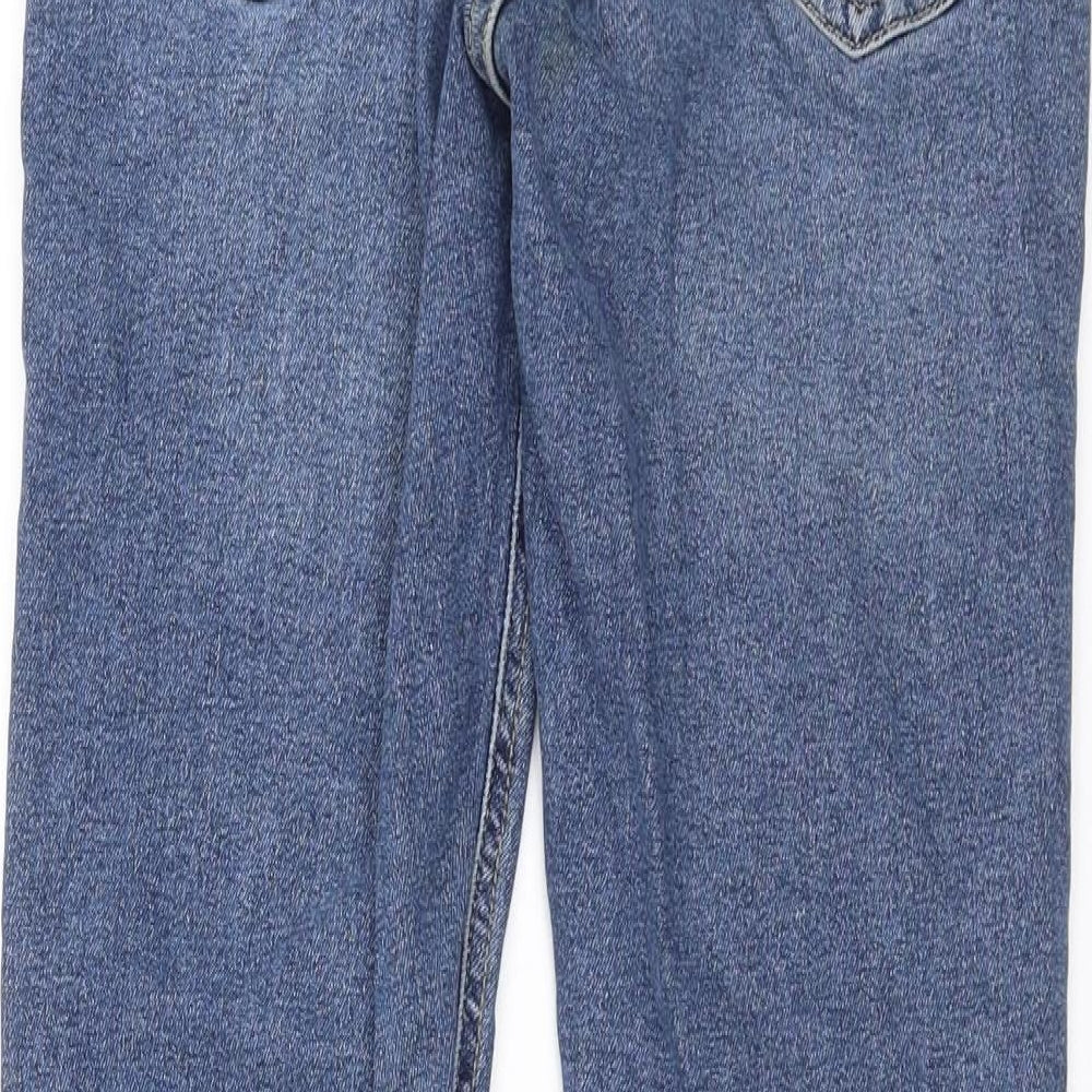 Topshop Womens Blue Denim Skinny Jeans Size 26 in L28 in