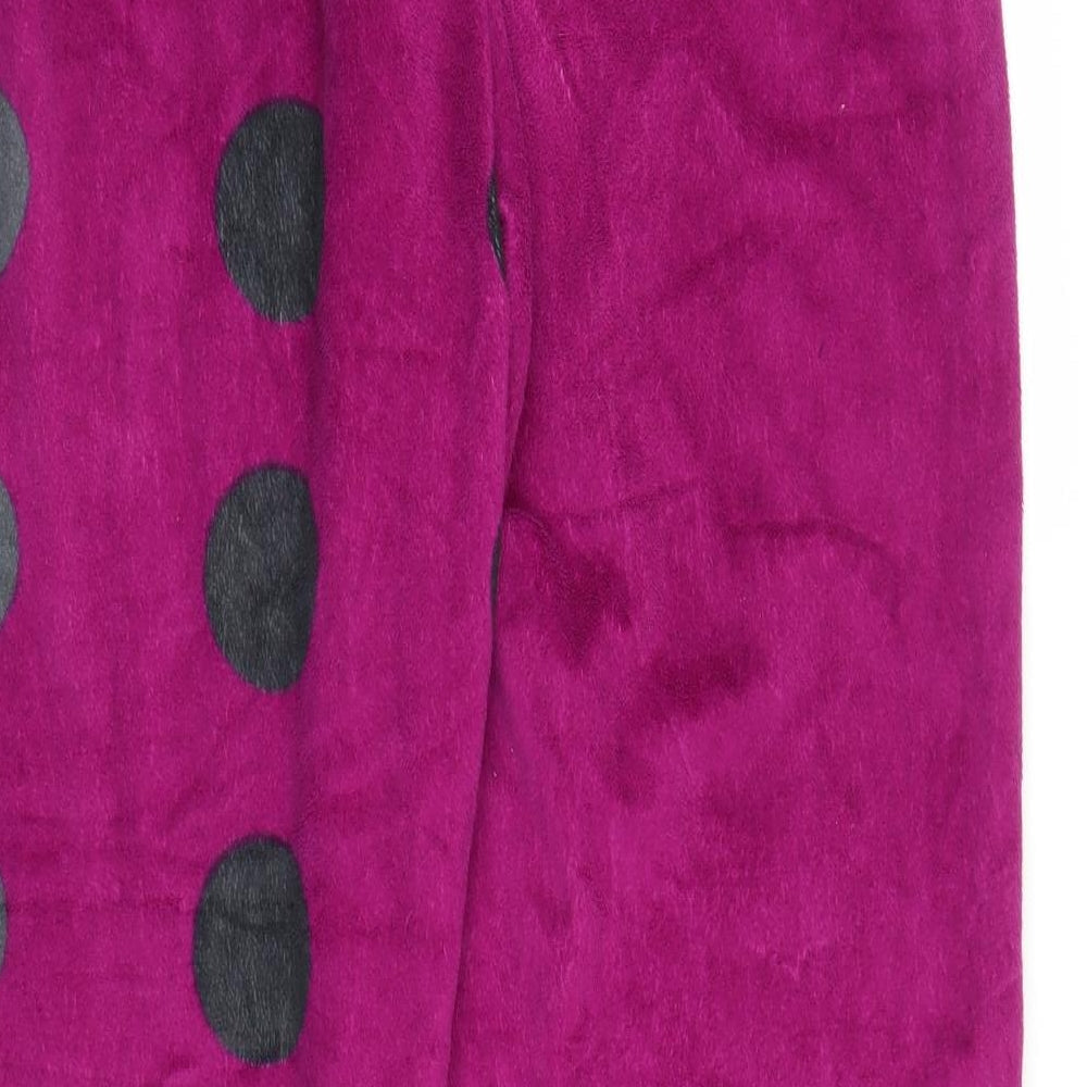 Preworn Womens Purple Polka Dot Chemise Pyjama Pants Size L