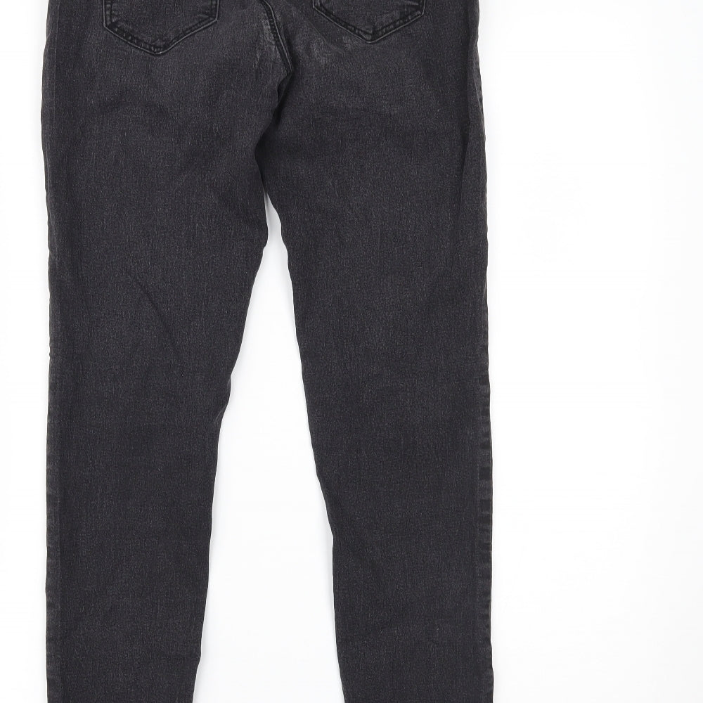 Primark Womens Black Denim Jegging Jeans Size 8 L26 in