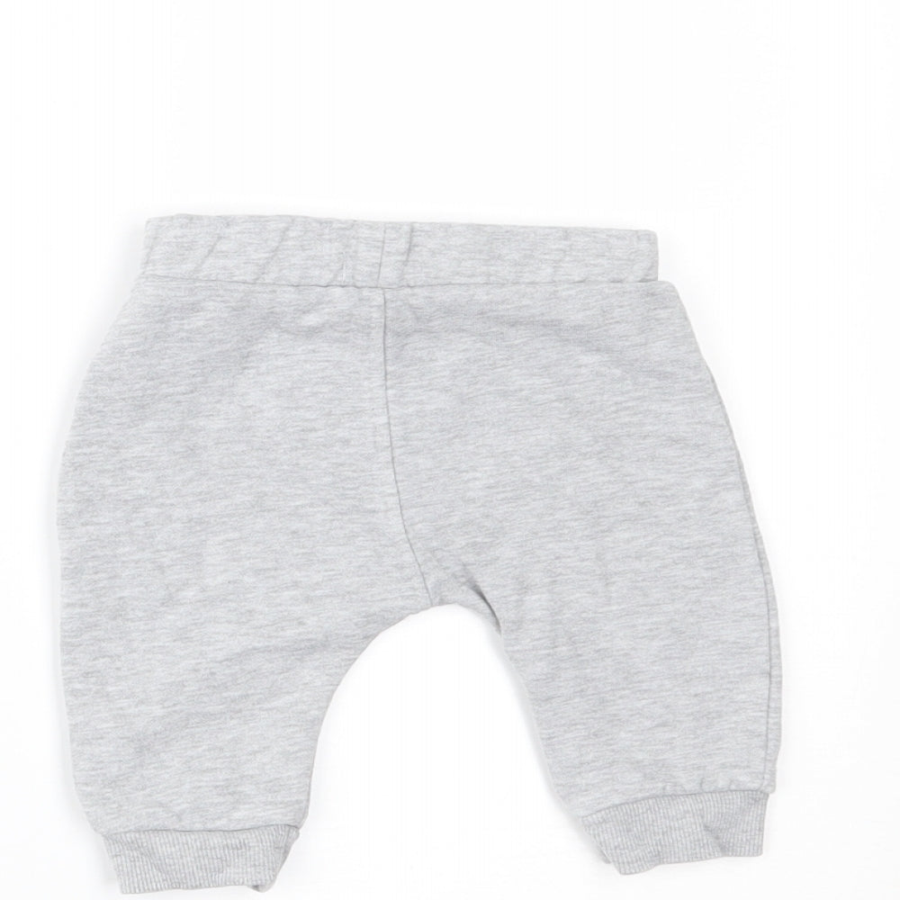 George Baby Grey Cropped Trousers Size 0-3 Months