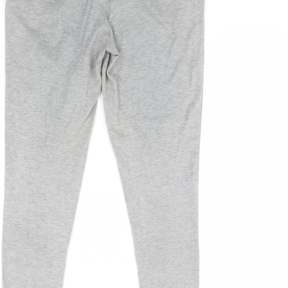 Kaffe Womens Grey Capri Leggings Size 8 L28 in