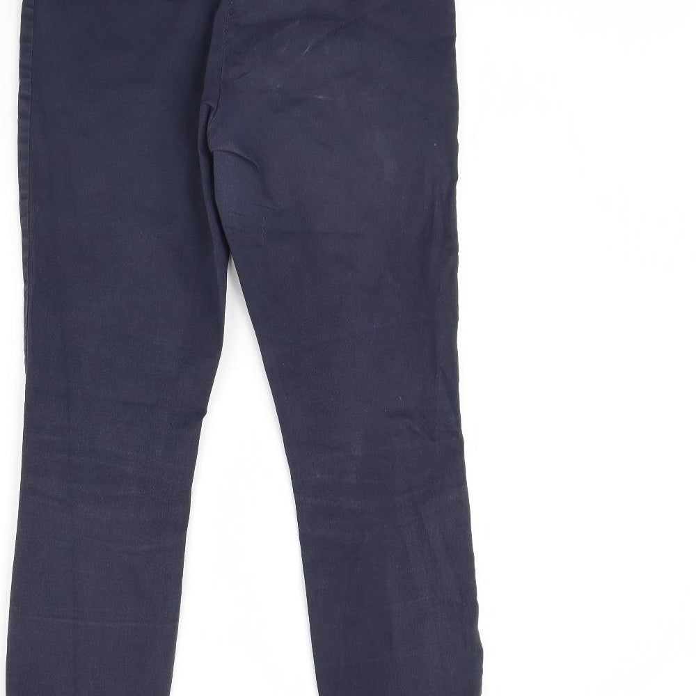 H&M Womens Blue Denim Skinny Jeans Size 12 L30 in
