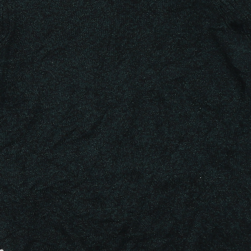 H&M Womens Green Pullover Jumper Size S