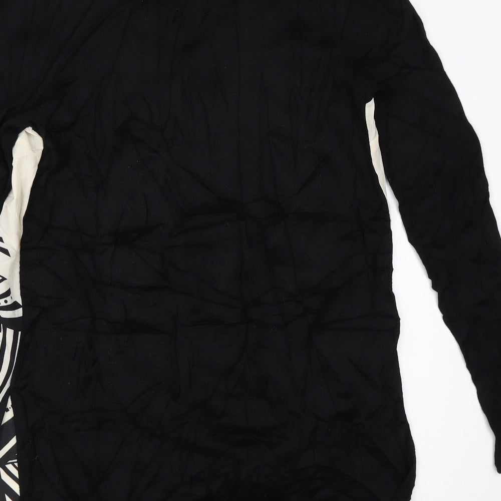 Oasis Womens Black Pullover Jumper Size M