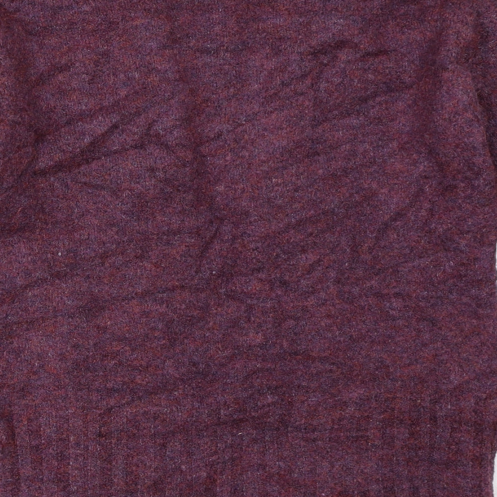 Marks and Spencer Womens Purple Cardigan Jumper Size S