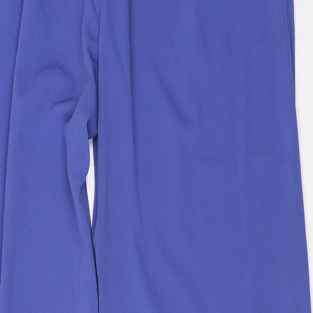 Edmee Womens Blue Trousers Size 42 L29 in