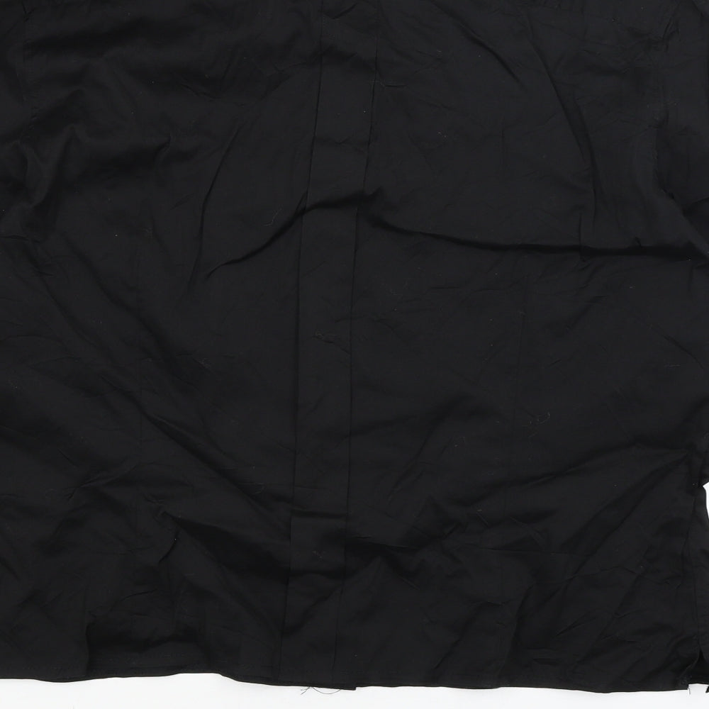 Country Roads Womens Black Basic Button-Up Size XL