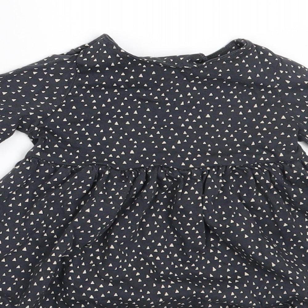 NEXT Girls Grey Geometric A-Line Size 0-3 Months