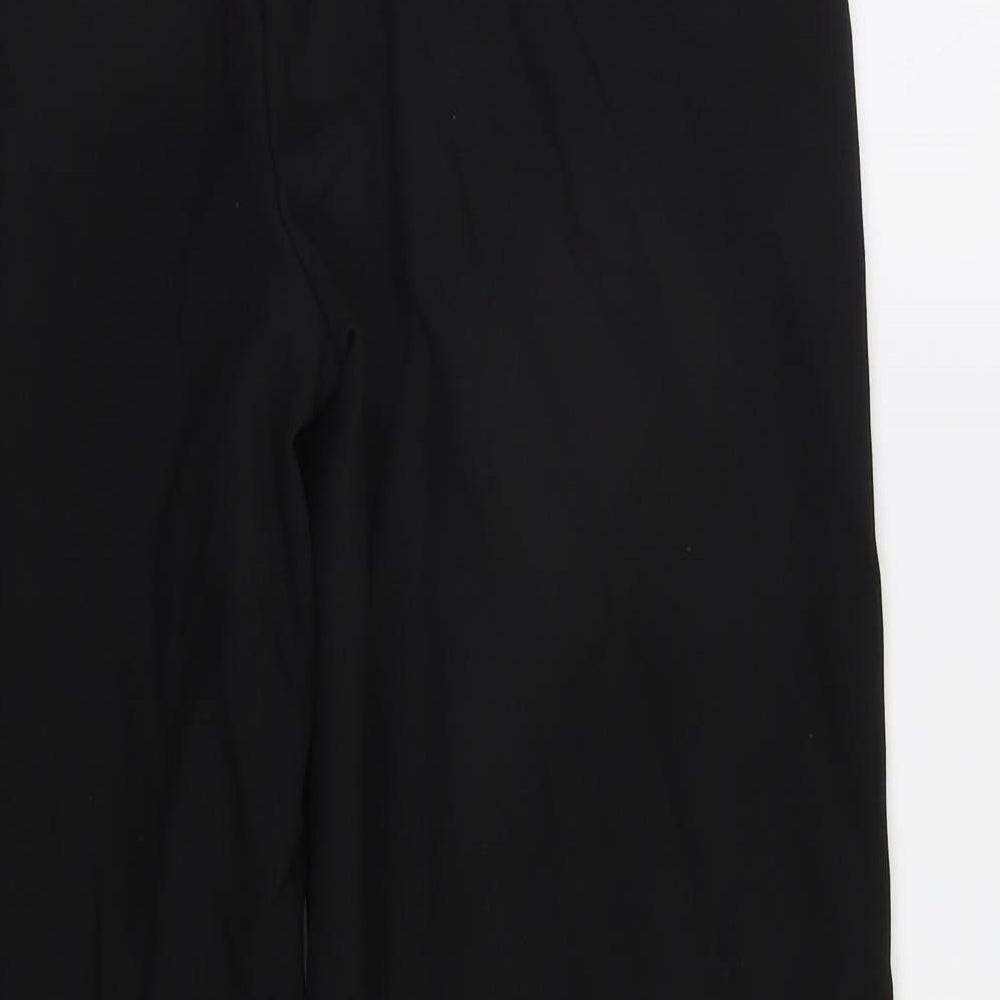 Marks & Spencer Womens Black Dress Pants Trousers Size 14 L27 in