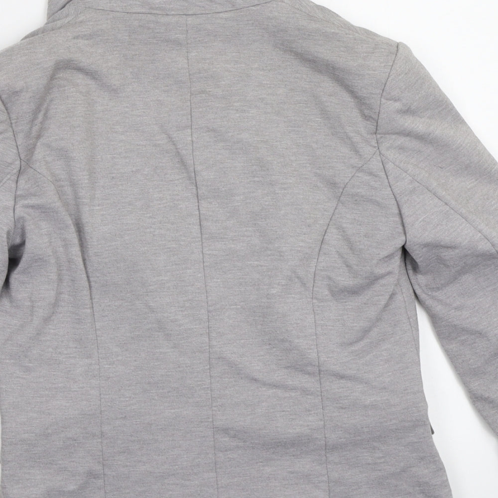 Miss Selfridge Womens Grey Jacket Blazer Size 12