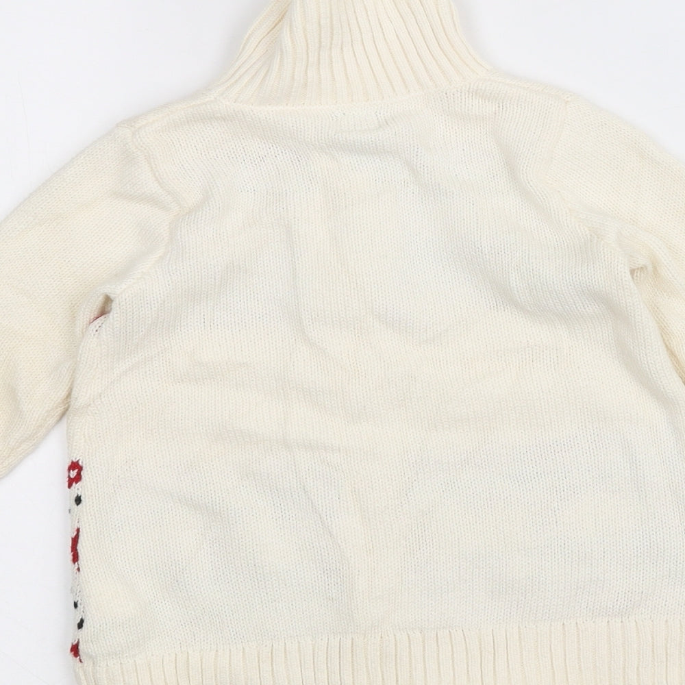 Gap Girls White Jacket Coatigan Size 2 Years