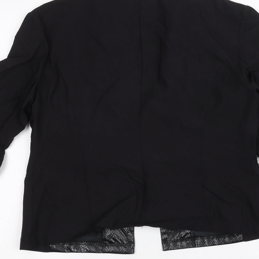 Ozone Womens Black Jacket Size 10