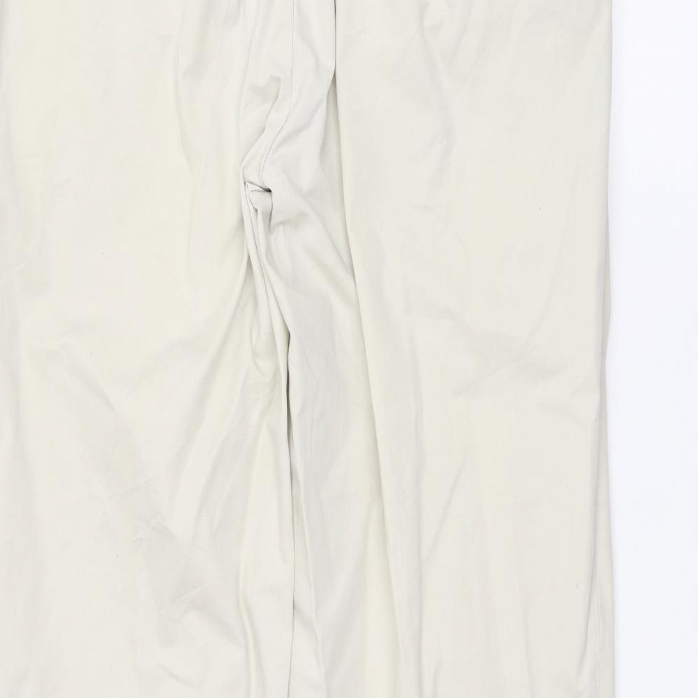 Marks & Spencer Womens White Straight Jeans Size 36 in L30 in