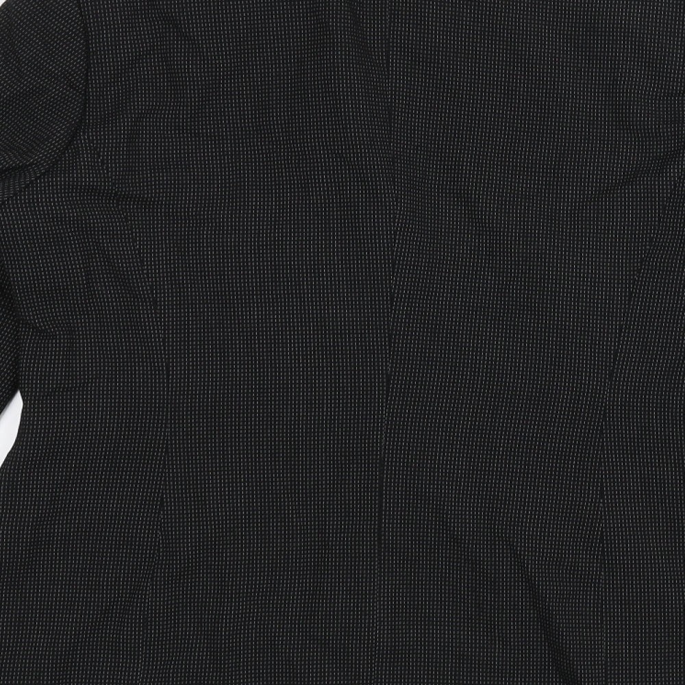 Bianca Womens Black Jacket Size 12