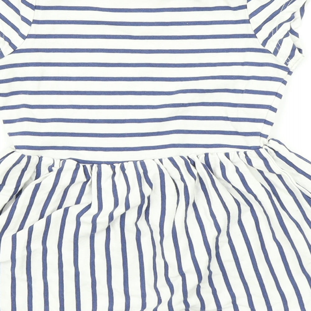 George Girls Multicoloured Striped A-Line Size 12-18 Months