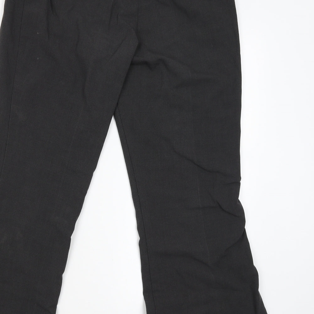 New Look Womens Grey Trousers Size 14 L27 in