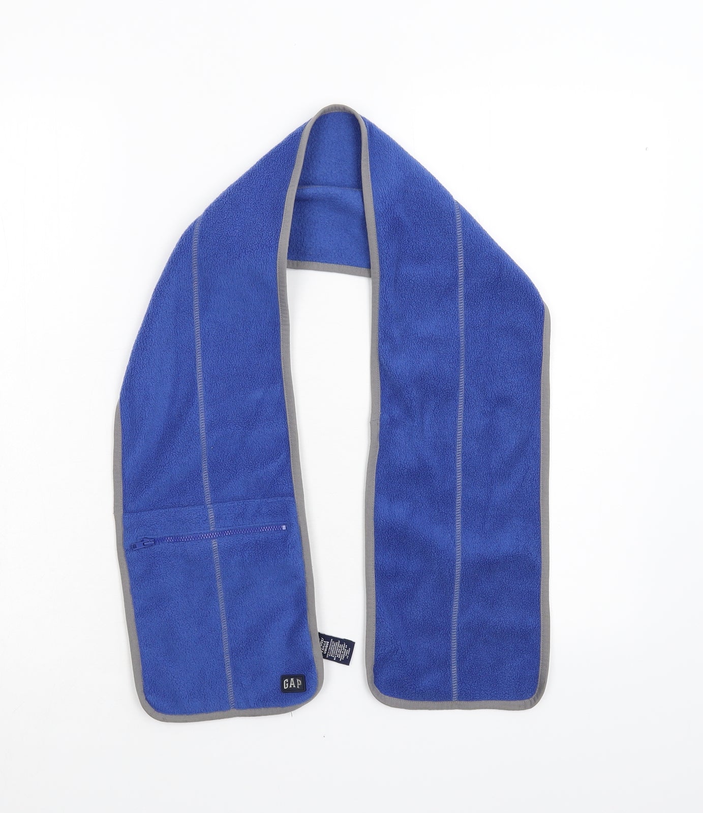 Gap Unisex Blue Fleece Scarf One Size