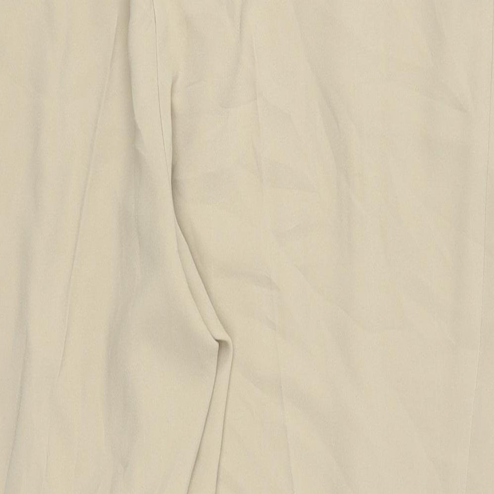 Marks & Spencer Womens Beige Trousers Size 22 L26 in