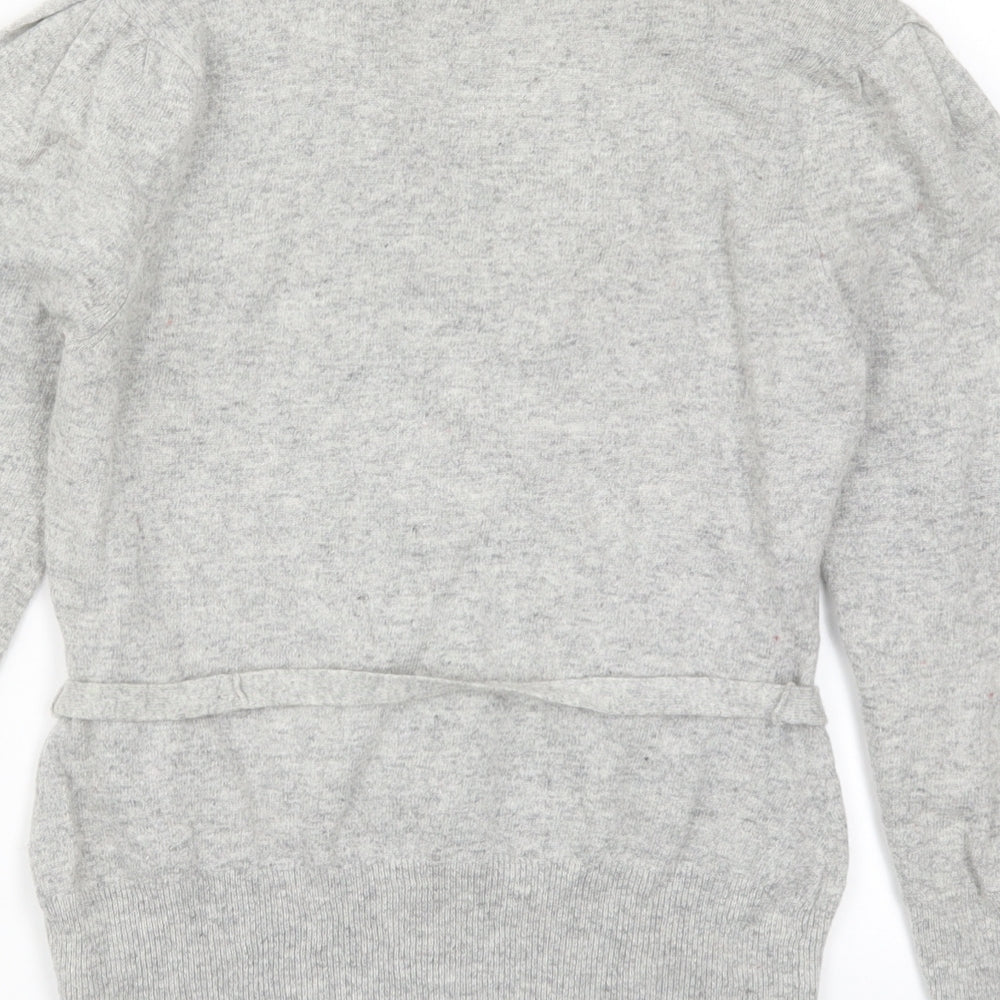 Monsoon Womens Grey Knit Pullover Jumper Size 10