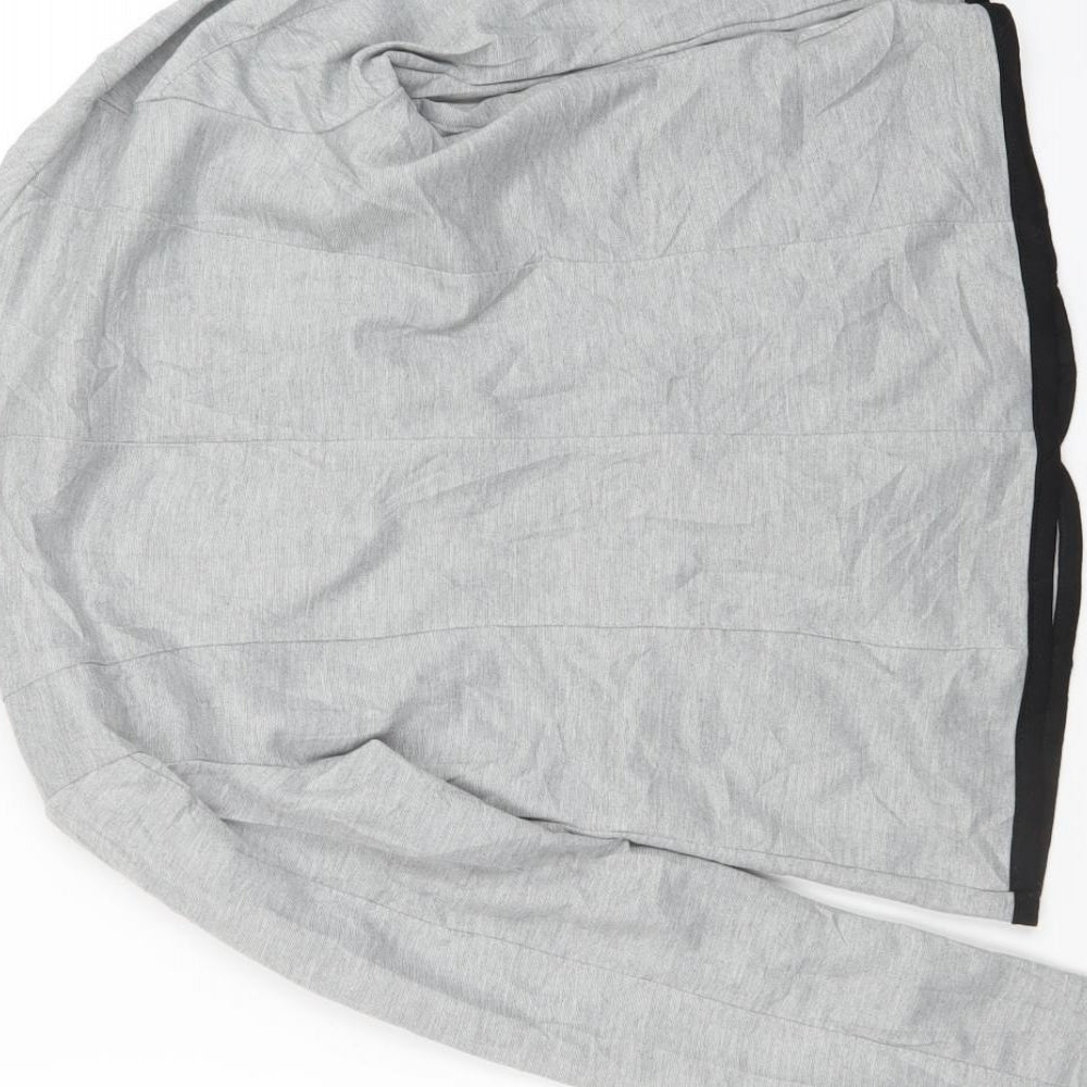 Ai mei li Womens Grey Jacket Size L