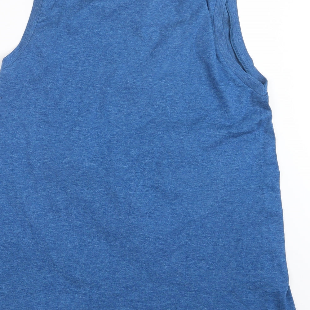Preworn Womens Blue Basic Tank Size L
