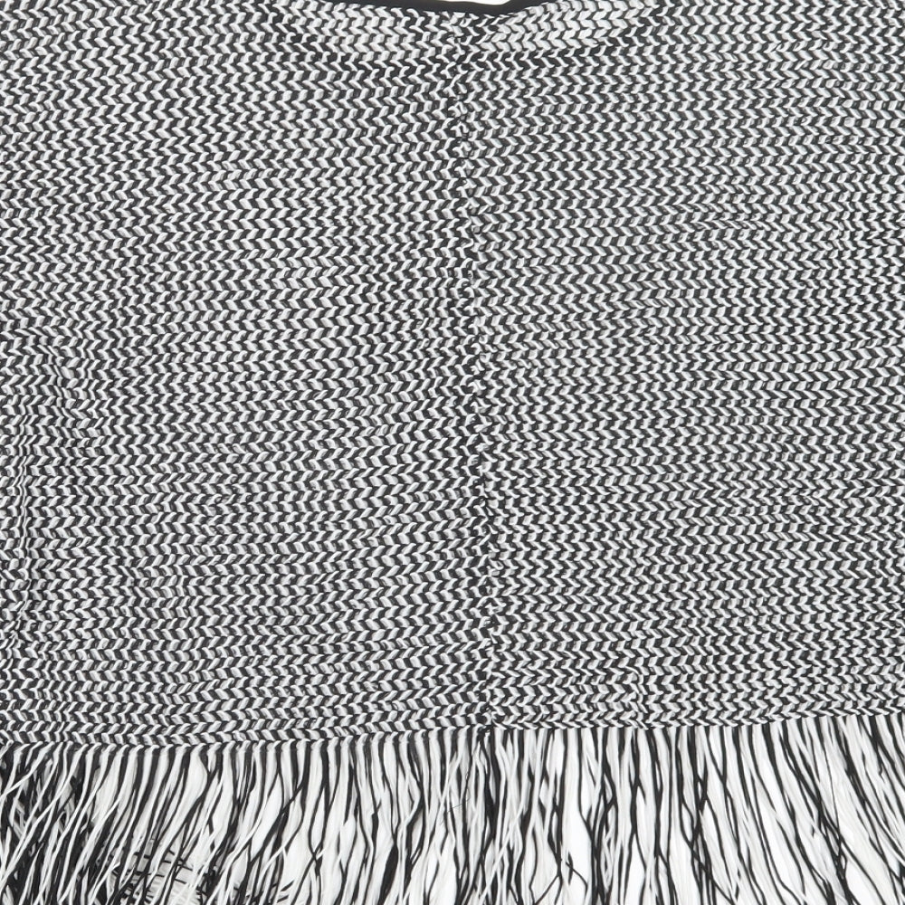 TIA Womens Black Knit Pullover Jumper Size 10