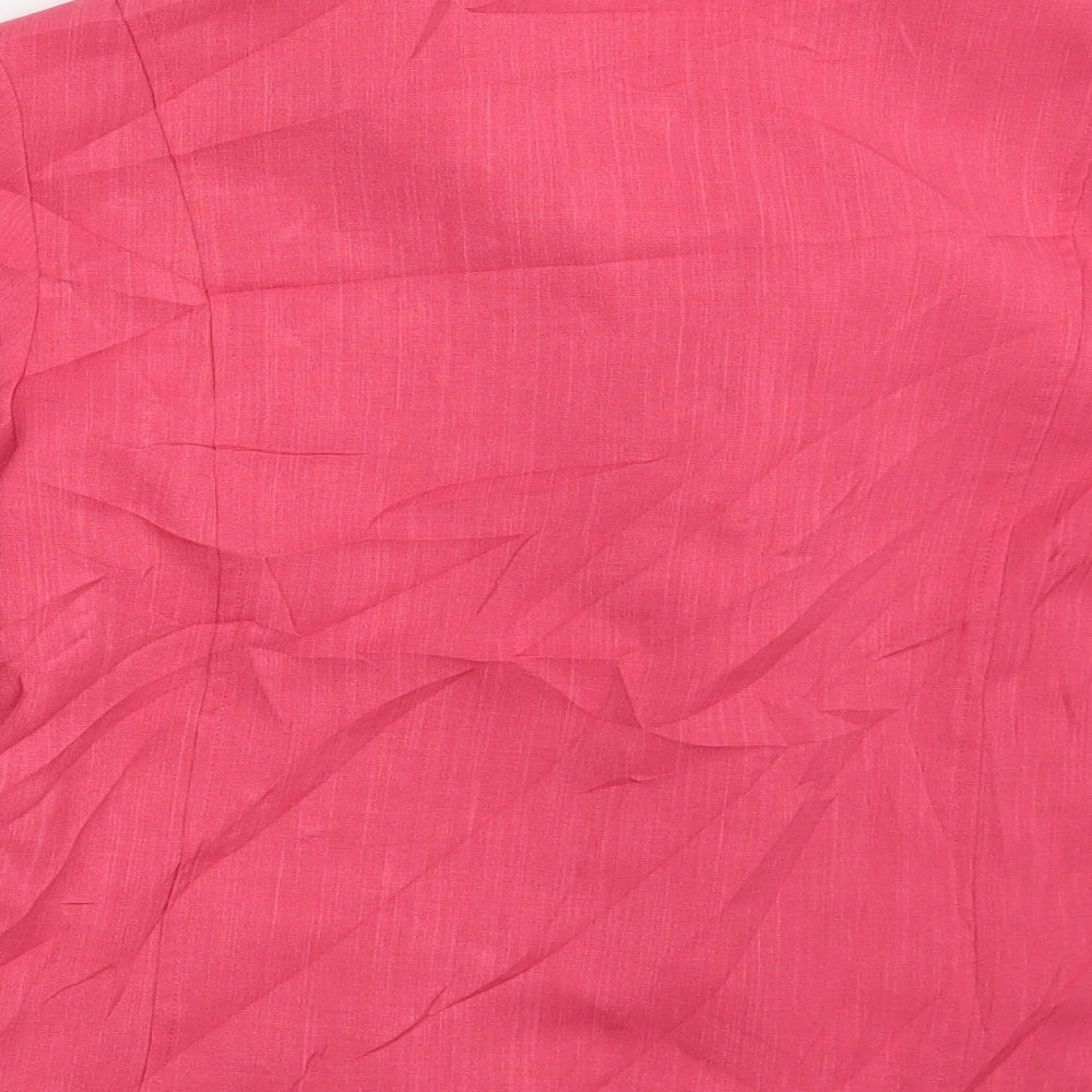 Oscar B Womens Pink Jacket Blazer Size 12
