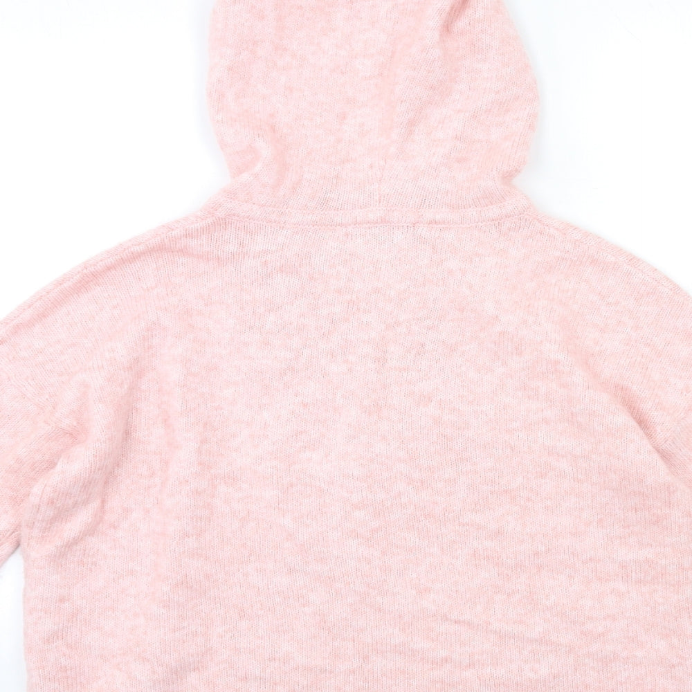 Marks and Spencer Womens Pink Knit Cardigan Jumper Size S