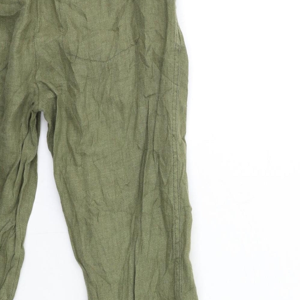 Country Road Womens Green Trousers Size 8 L25 in