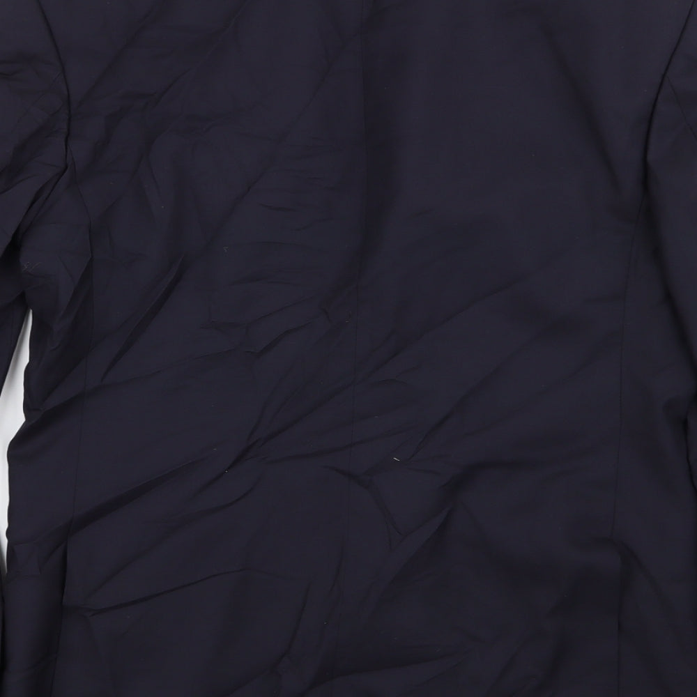 Preworn Mens Blue Jacket Blazer Size 36