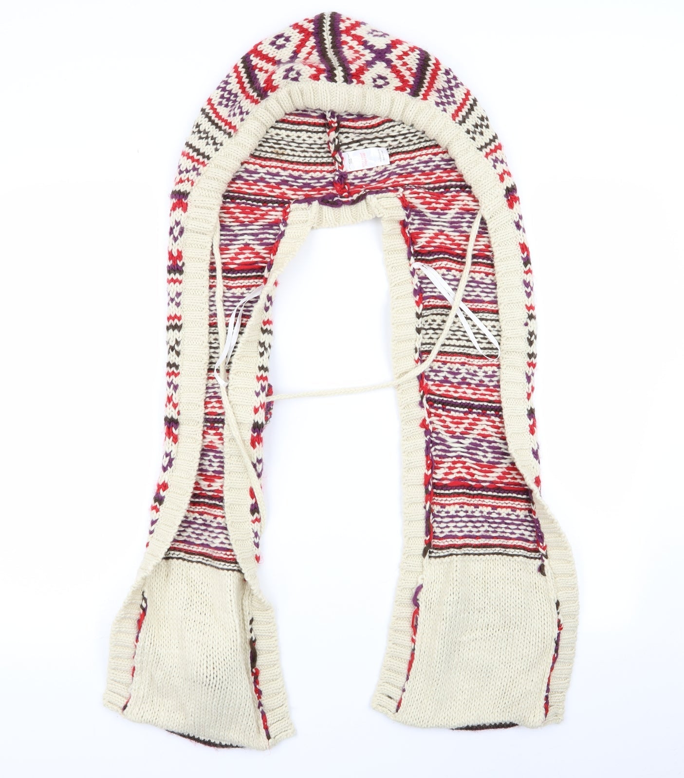 New Look Womens Multicoloured Geometric Scarf - hat/scarf