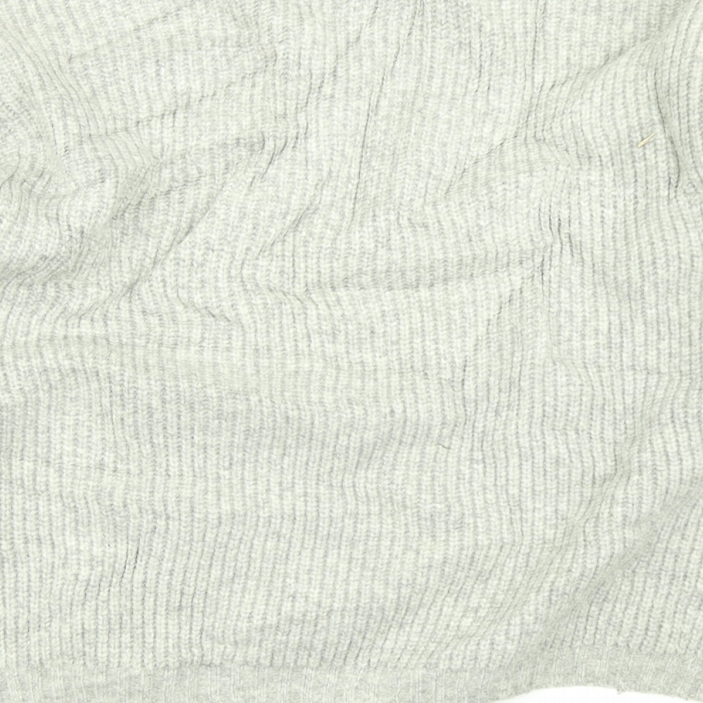 H&M Womens Grey Knit Pullover Jumper Size XS