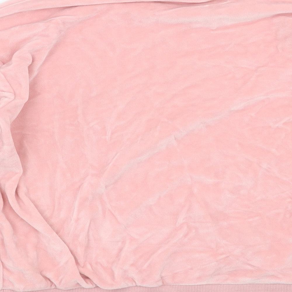 Marks & Spencer Girls Pink Pullover Sweatshirt Size 12-13 Years - weekend forever