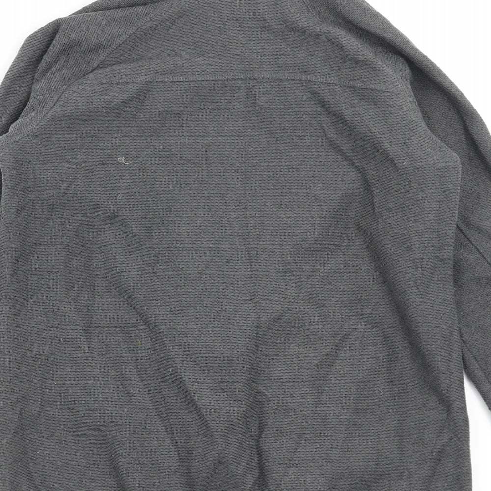 Crane Boys Grey Full Zip Jumper Size 11-12 Years