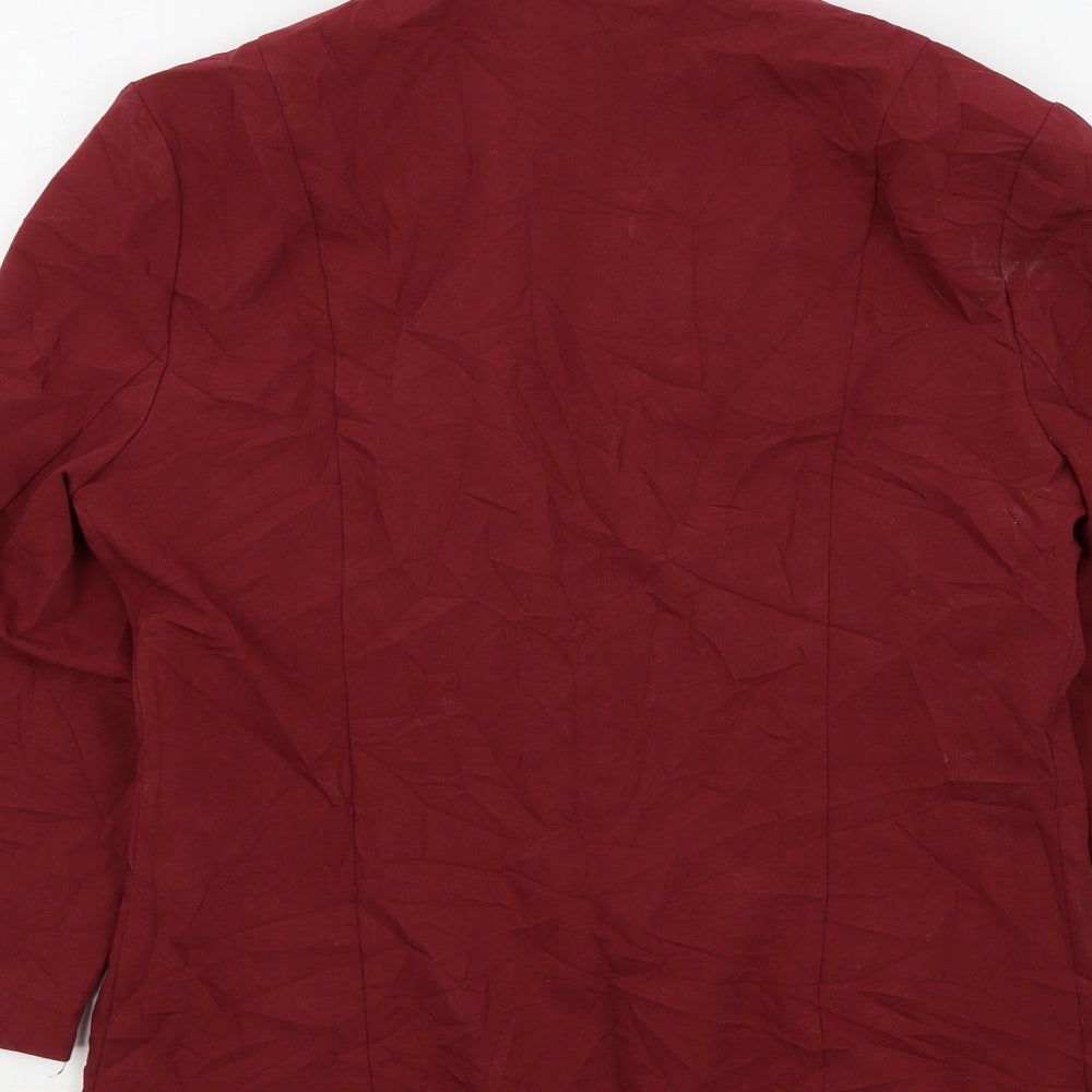 F&F Womens Red Jacket Size 12