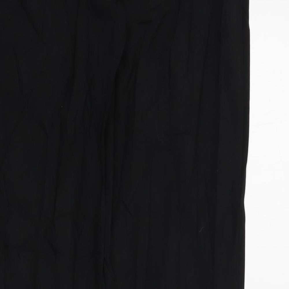 Marks & Spencer Womens Black Trousers Size 12 L30 in