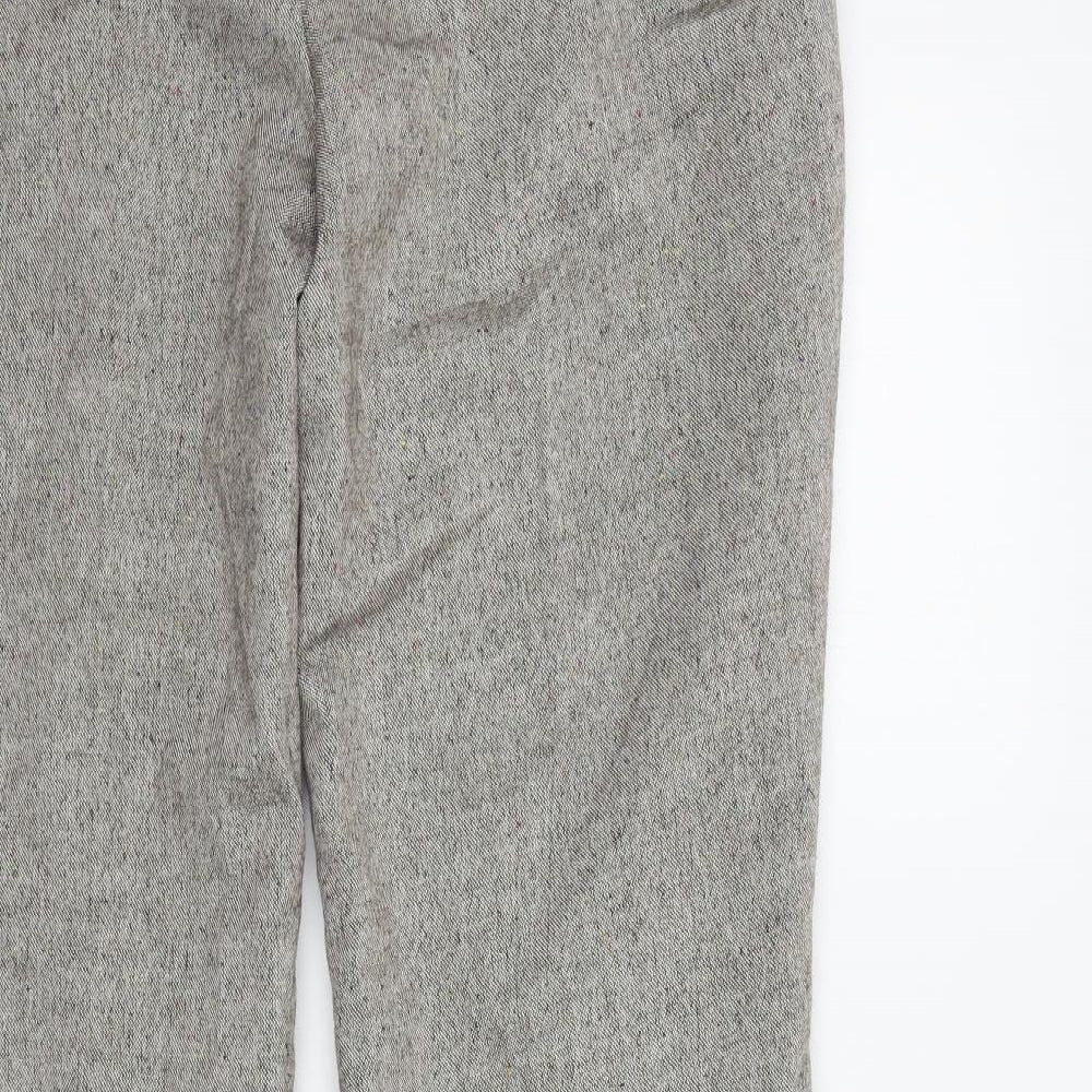 Littlewoods Womens Brown Trousers Size 14 L31 in